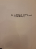 CARTE LIBRAIRIE ARISTIDE QUILLET  VERS 1920 N° 74 AMERIQUE CENTRALE ECONOMIQUE - Geographical Maps