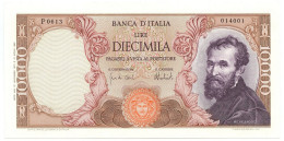 10000 LIRE BANCA D'ITALIA MICHELANGELO MEDUSA 27/11/1973 QFDS - Andere & Zonder Classificatie