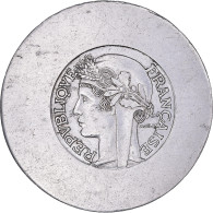 Monnaie, France, Graziani, 1 Franc, 1943, Épreuve Du Graveur, Pédigrée, Alumin. - Other & Unclassified