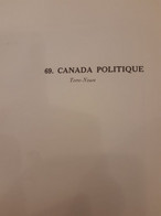 CARTE LIBRAIRIE ARISTIDE QUILLET  VERS 1920 N° 69 CANADA POLITIQUE TERRE NEUVE - Geographical Maps