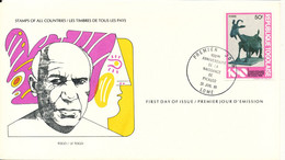 Togo FDC 31-7-1981 Picasso With Cachet - Togo (1960-...)