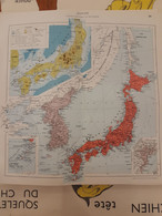 CARTE LIBRAIRIE ARISTIDE QUILLET  VERS 1920 N° 49 JAPON TOKIO - Geographical Maps