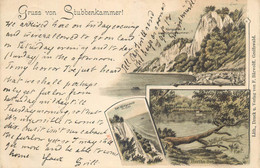 Gruss Von Stubbenkammer - Litho 1897 Germany - Rügen