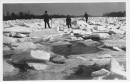 Thur Fluss Weinfelden  Seegefrörne 19.3. 1929  Winterkarte - Weinfelden