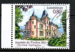 Luxembourg, Luxemburg  2021,MI 2275,  Tag Der Briefmarke VILLA BOURG, CAPELLEN , ESST GESTEMPELT, OBLITERE - Gebraucht