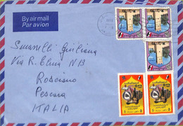 Ac6572  - LIBYA  -  Postal History  -  AIRMAIL Cover To ITALY 1978 - Libië
