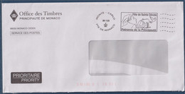 Monaco Flamme Fête De Sainte Dévote Patronne De La Principauté De Monaco Monte-Carlo 28.1.23 - Postmarks