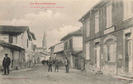 St Elix * La Rue De L'église * Postes Ptt * Villageois - Autres & Non Classés