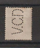 France Perforé Ancoper VCD16 Sur 199 - Used Stamps