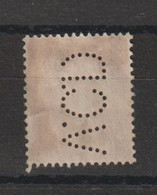 France Perforé Ancoper VCD16 Sur 199 - Used Stamps