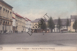 Postkaart/Carte Postale - TIENEN/TIRLEMONT - Vue De La Place Et Du Kiosque (C3272) - Tienen