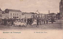 Postkaart/Carte Postale - TIENEN/TIRLEMONT - Le Marché Aux Porcs (C3270) - Tienen