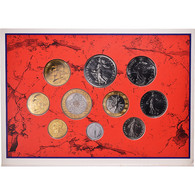 Monnaie, France, Coffret, 1997, Set 1c à 20 Fr.BU, FDC - Other & Unclassified