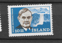 1965 MNH Iceland, Island, Mi 397 - Ungebraucht