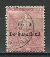 Bechuanaland SG 5, Mi 3 O - 1885-1895 Colonia Británica