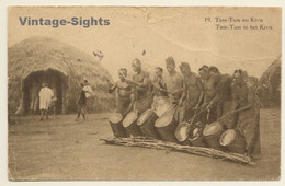 Congo Belge: 19. Tam-Tam Au Kivu / Native Musicians - Ethnic (Vintage PC 1929) - Belgian Congo - Other