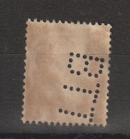 France Perforé Ancoper BTT189 Sur 283 - Used Stamps