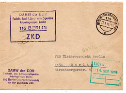63778 - DDR / ZKD - 1968 - Unfrankierter ZKD-OrtsBf BERLIN - Autres & Non Classés