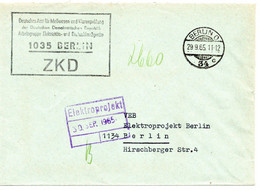 63779 - DDR / ZKD - 1965 - Unfrankierter ZKD-OrtsBf BERLIN - Otros & Sin Clasificación