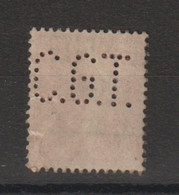 France Perforé Ancoper CGT149 Sur 199 - Used Stamps