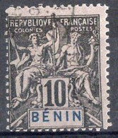 BENIN Timbre-poste N°37 Oblitéré TB Cote 7€00 - Used Stamps
