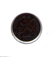 France. Monnaie Satirique Napoléon III. Module De 5 Centimes - 5 Centimes