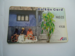 NETHERLANDS  PREPAID   USED   PHONECARDS BALCAN - Otros & Sin Clasificación