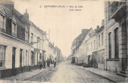 CPA 59 ESTAIRES RUE DE LILLE - Sonstige & Ohne Zuordnung