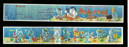 Kinder Ferrero BPZ - Cartina Balenotti - Instructions