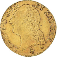 Monnaie, France, Louis XVI, Louis D'or à La Tête Nue,1787, Paris - 1774-1791 Luis XVI