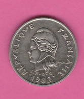 Polynésie Française - 10 Francs 1982 I.E.O.M. - Polinesia Francese
