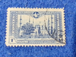 OSMANLI- 1914- 1PİA  VİEWS OF COSTANTİNOBLE    DAMGALI - Gebruikt