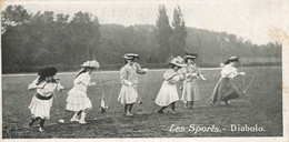 Les Sports * Le Diabolo * Jeu Jouet * Cpa Format 7x14 Cm - Autres & Non Classés