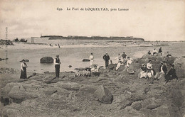 Loqueltas * Vue Sur Le Fort * Près Larmor * Promeneurs - Andere & Zonder Classificatie