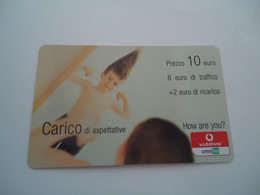 ITALY    PREPAID ADVERTISING  CARDS  CARICO  10 - Autres & Non Classés