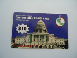 UNITED  STATES   ADVERTISING  CARDS   CAPITOL - Altri & Non Classificati