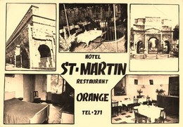 Orange * Hôtel Restaurant St Martin * Cp 5 Vues * 18 Rue St Martin - Orange