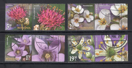 ROMANIA 2018: PROTECTED FLOWERS , 4 Used Stamps Set + Vignette - Registered Shipping! - Usati