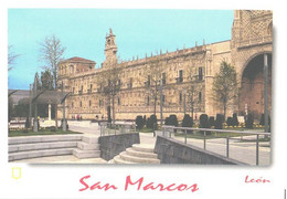 Spain:Leon, San Marcos, Facade And Square - León
