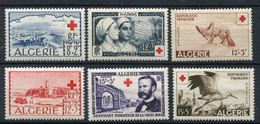 Algérie          Croix Rouge      300/301 ** - 316/317 ** 343/344 ** - Ungebraucht