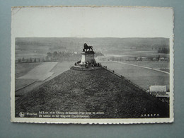 Waterloo - Le Lion Et Le Champ De Bataille (Vue Prise En Avion) - Waterloo