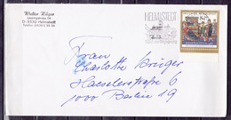 MiNr. 1396, Auf Portoger. Brief Von Helmstedt Nach Berlin, E-117 - Briefe U. Dokumente