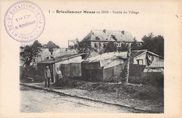 55 - BRIEULLES SUR MEUSE - En 1919 - Entrée Du Village -  Carte Postale Ancienne - Autres & Non Classés