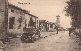 HANONVILLE - Chariot - 152 -  Animé - Carte Postale Ancienne - Sonstige & Ohne Zuordnung