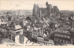 02 - SAINT QUENTIN - Vue Générale Prise Du Beffroi - LL -  Carte Postale Ancienne - Saint Quentin