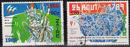 Congo-Kinshasa - 1990 - Y&T N° 1333 Et 1334, Oblitérés - Usati
