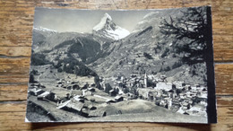 Ref 624 : CPSM Zermatt Mit Matterhorn Gorergrat Kulm - Matt