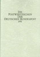 BUND 1991 " Amtliches Jahrbuch Jahreszusammenstellung Die Postwertzeichen Der Deutschen Bundespost ** " - Briefe U. Dokumente
