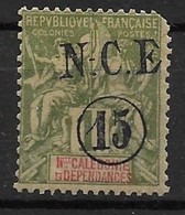 NOUVELLE CALEDONIE 1900 N° 58 Type Groupe - Other & Unclassified