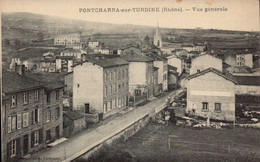 Dep 69 , Cpa PONTCHARRA Sur TURDINE , Vue Générale (24466) - Pontcharra-sur-Turdine